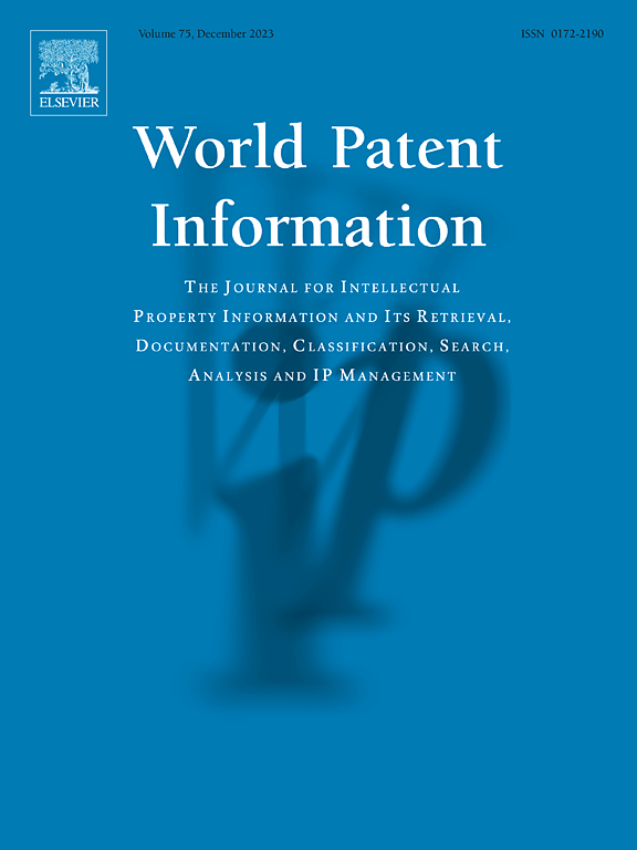 Go to journal home page - World Patent Information